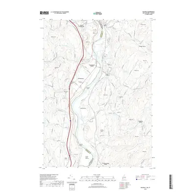 2018 Map of Walpole, 2018 Print
