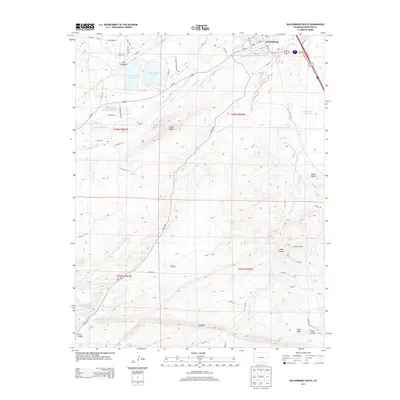 2013 Map of Walsenburg South, 2013 Print