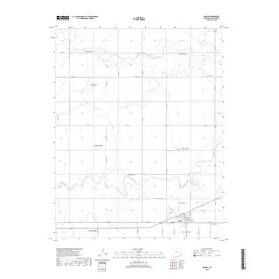 2019 Map of Walsh, 2019 Print