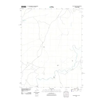 2011 Map of Walsh Knolls, 2011 Print