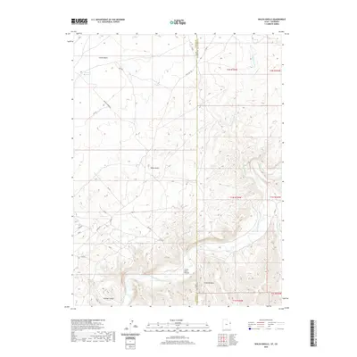 2020 Map of Walsh Knolls, 2020 Print