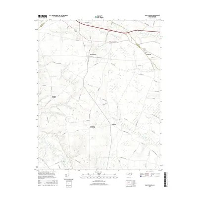 2016 Map of Walstonburg, 2016 Print