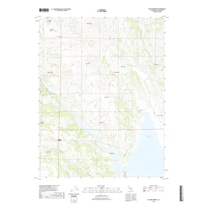 2018 Map of Walter Springs, 2018 Print