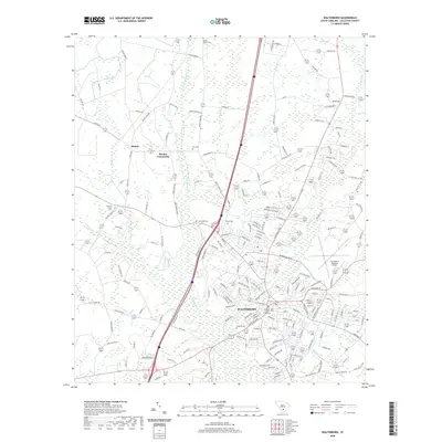 2020 Map of Walterboro, 2020 Print