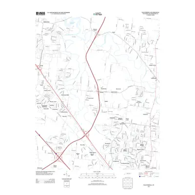 2013 Map of Walterhill, 2013 Print