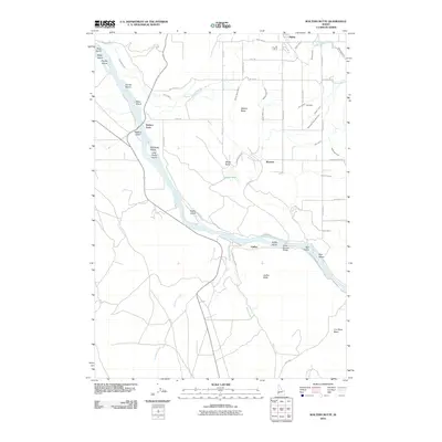 2010 Map of Walters Butte, 2010 Print