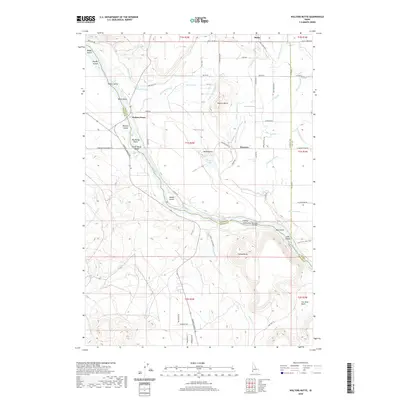 2020 Map of Walters Butte, 2020 Print