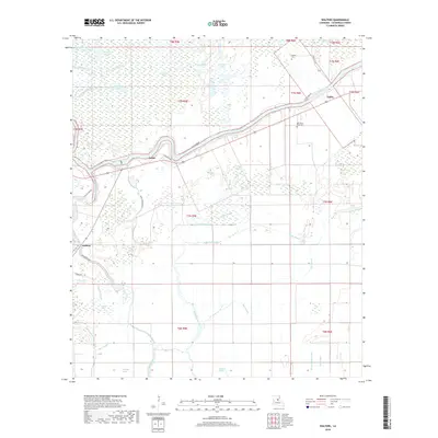 2018 Map of Walters, 2018 Print