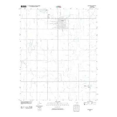 2010 Map of Walters, 2010 Print