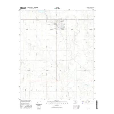 2016 Map of Walters, 2016 Print