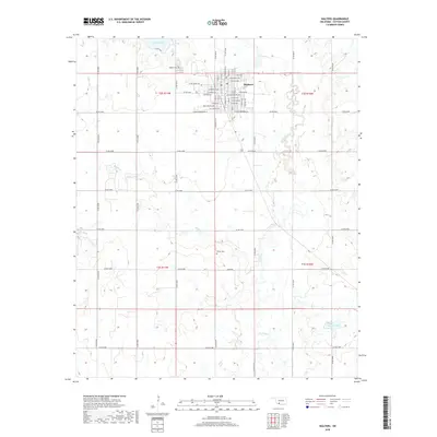 2018 Map of Walters, 2018 Print