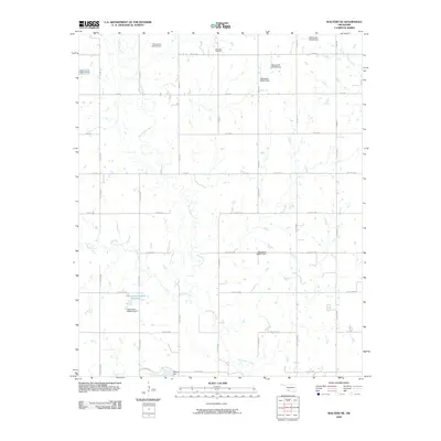 2009 Map of Walters NE, 2009 Print
