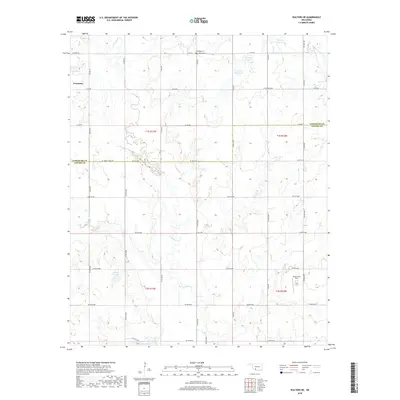 2018 Map of Walters NE, 2018 Print