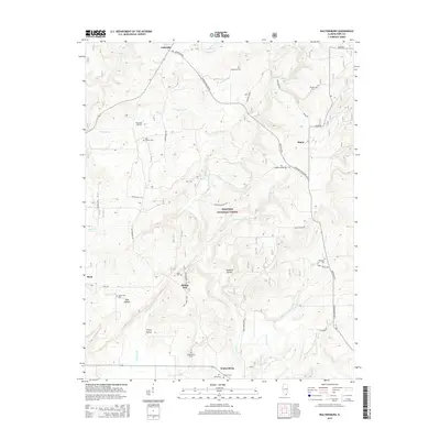 2015 Map of Waltersburg, 2015 Print