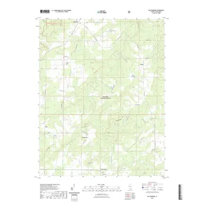 2021 Map of Waltersburg, 2021 Print