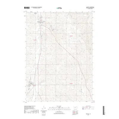 2017 Map of Walthill, 2017 Print