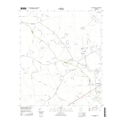 2014 Map of Walthourville, 2014 Print