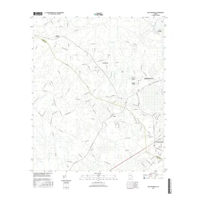 2017 Map of Walthourville, 2017 Print