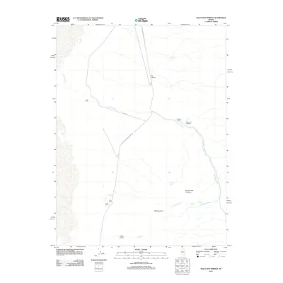 2012 Map of Walti Hot Springs, 2012 Print