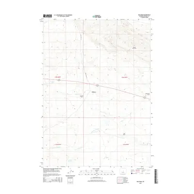 2015 Map of Waltman, 2015 Print