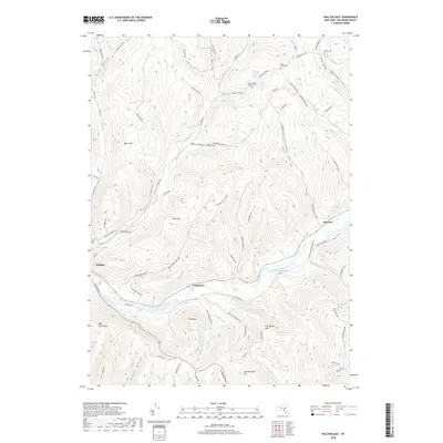 2019 Map of Walton East, 2019 Print