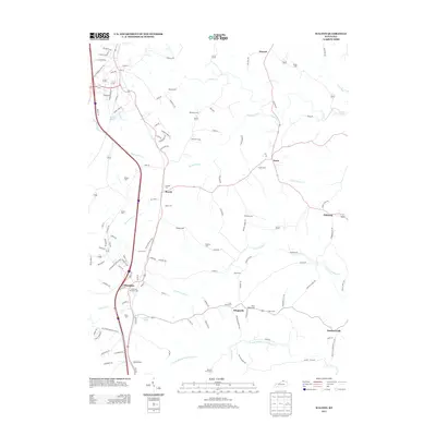 2013 Map of Walton, 2013 Print
