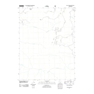 2011 Map of Walton Peak, 2011 Print