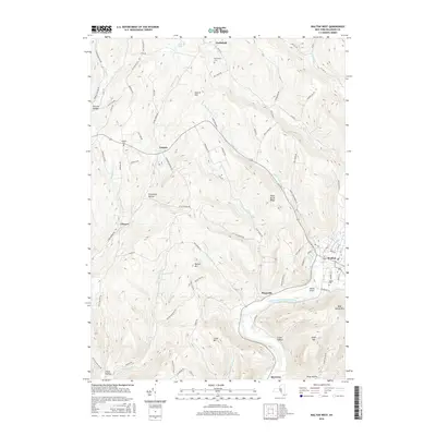 2016 Map of Walton West, 2016 Print