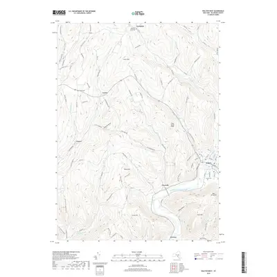 2019 Map of Walton West, 2019 Print