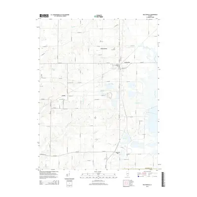 2015 Map of Waltonville, 2015 Print