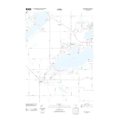2013 Map of Walworth, 2013 Print