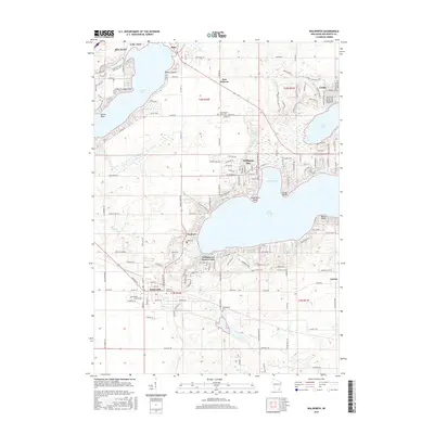 2016 Map of Walworth, 2016 Print
