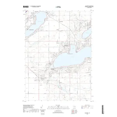 2018 Map of Walworth, 2018 Print