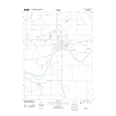 2012 Map of Wamego, 2012 Print