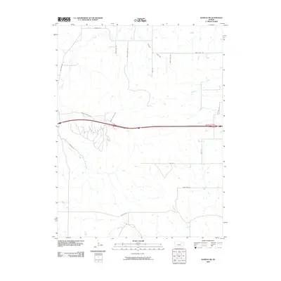 2009 Map of Wamego SW, 2009 Print