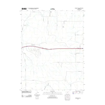 2012 Map of Wamego SW, 2012 Print