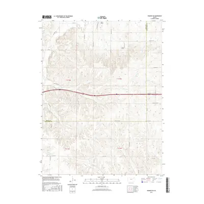 2015 Map of Wamego SW, 2015 Print