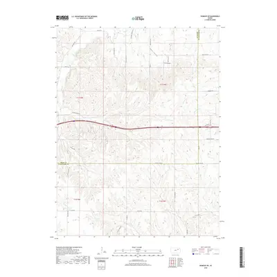 2018 Map of Wamego SW, 2018 Print