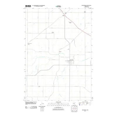 2010 Map of Wanamingo, 2010 Print