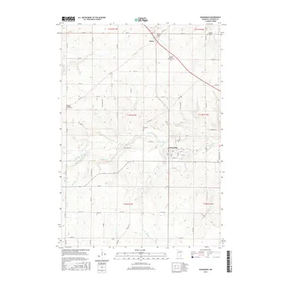 2016 Map of Wanamingo, 2016 Print