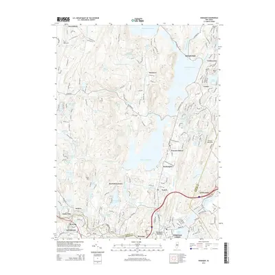 2014 Map of Wanaque, 2014 Print