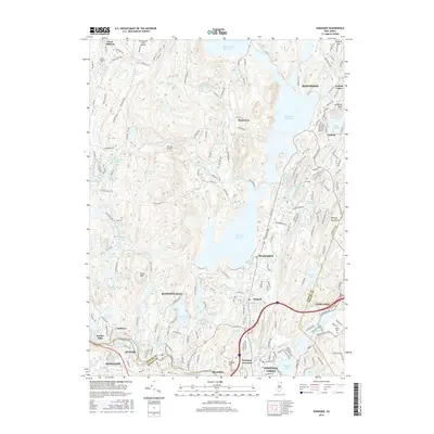 2016 Map of Wanaque, 2016 Print