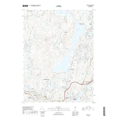 2019 Map of Wanaque, 2019 Print
