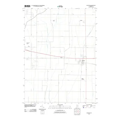 2010 Map of Wanatah, 2010 Print