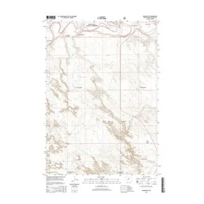 2015 Map of Wanblee NE, 2015 Print