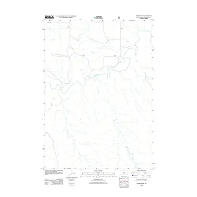 2012 Map of Wanblee NW, 2012 Print