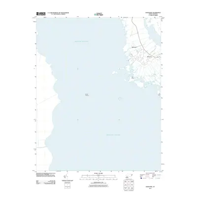 2011 Map of Wanchese, 2011 Print