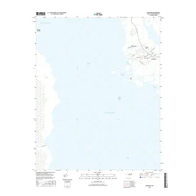 2016 Map of Wanchese, 2016 Print