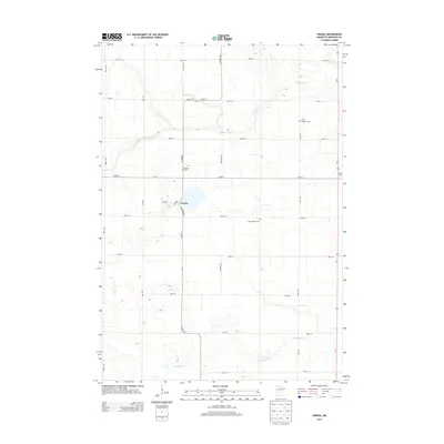 2013 Map of Wanda, 2013 Print