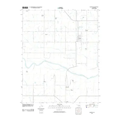 2010 Map of Wanette, 2010 Print
